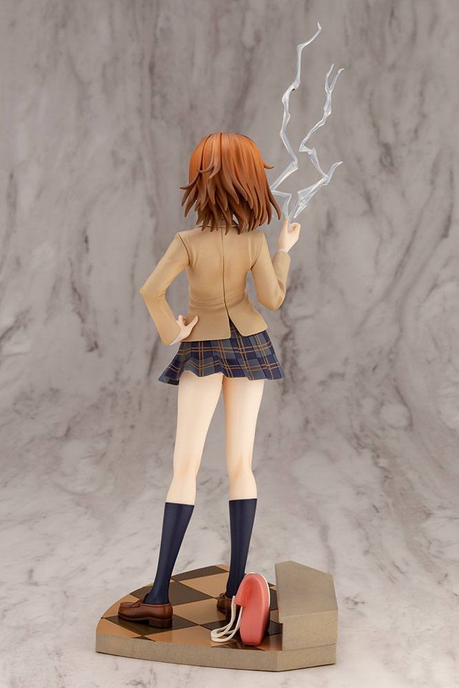 A Certain Scientific Railgun T PVC Statue 1/7 Misaka Mikoto 15th Anniversary Ver. 30 cm