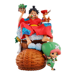 One Piece Petitrama DX PVC Mini-Statue Logbox Re Birth Vol. 1 11 cm