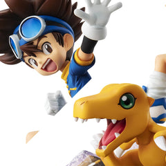 Digimon Adventure G.E.M. Serie PVC Statue Taichi Yagami & Agumon 20th Anniversary 12 cm