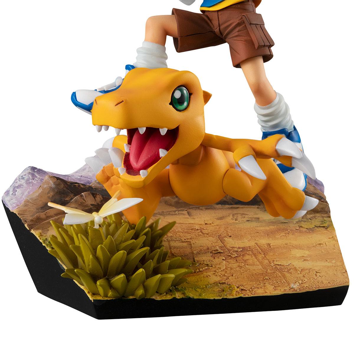 Digimon Adventure G.E.M. Serie PVC Statue Taichi Yagami & Agumon 20th Anniversary 12 cm