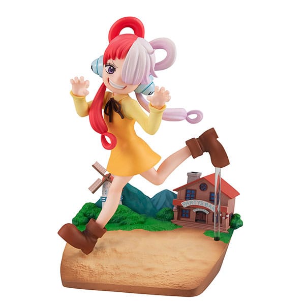 One Piece G.E.M. Serie PVC Statue Uta Run! Run! Run! 13 cm