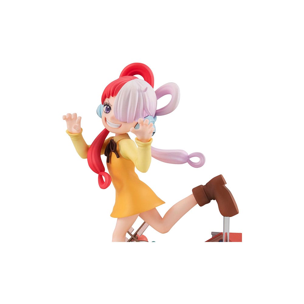 One Piece G.E.M. Serie PVC Statue Uta Run! Run! Run! 13 cm