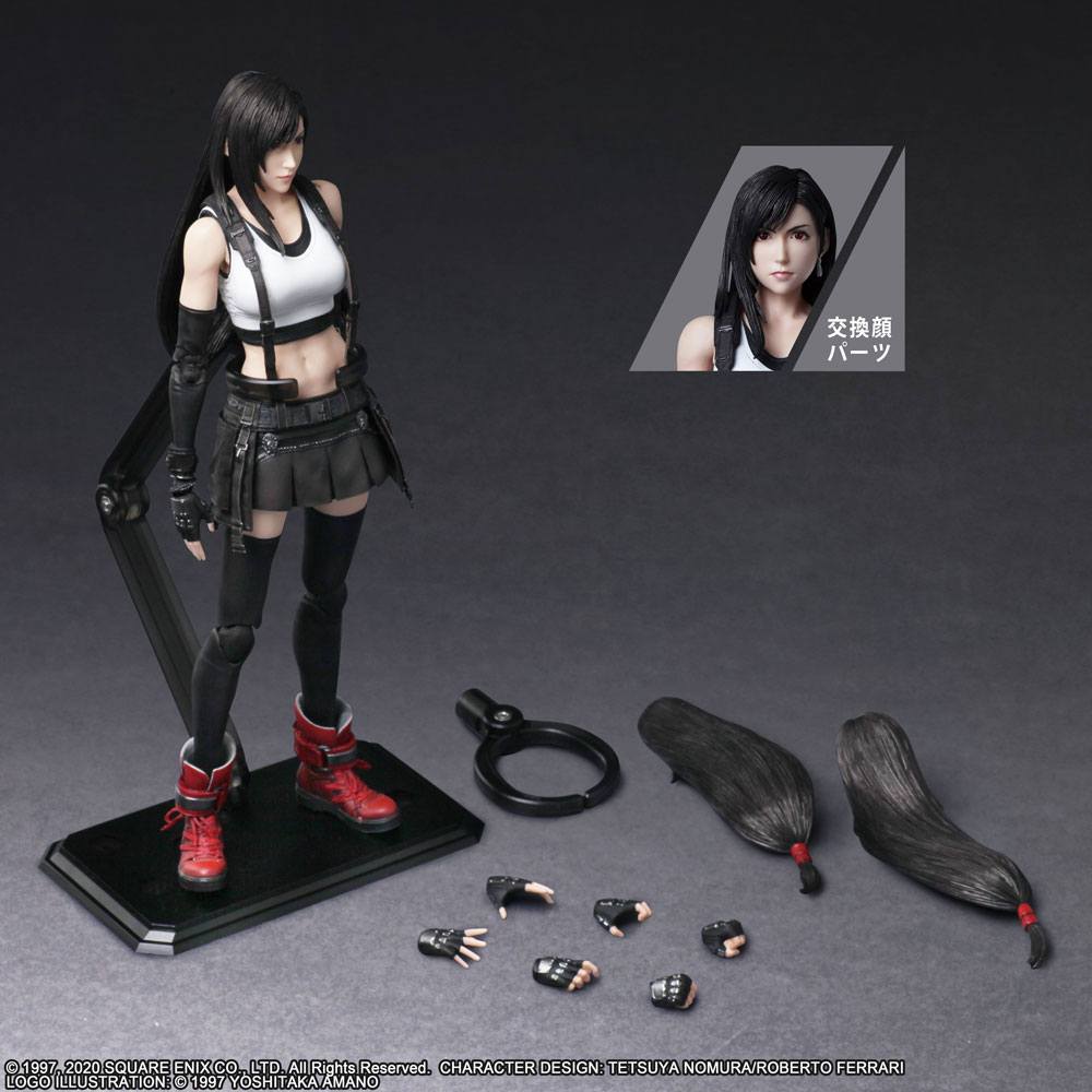 Final Fantasy VII Remake Play Arts Kai Actionfigur Tifa Lockhart 25 cm