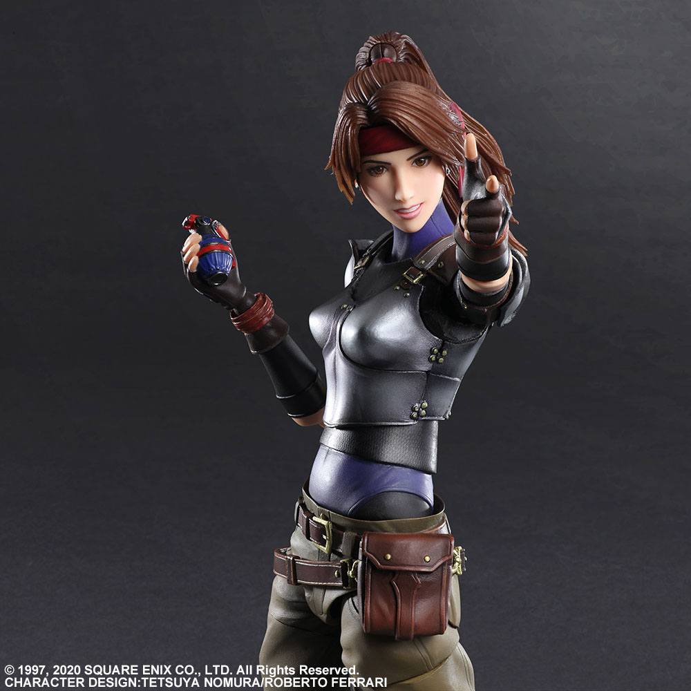 Final Fantasy VII Remake Play Arts Kai Actionfigur Jessie 25 cm