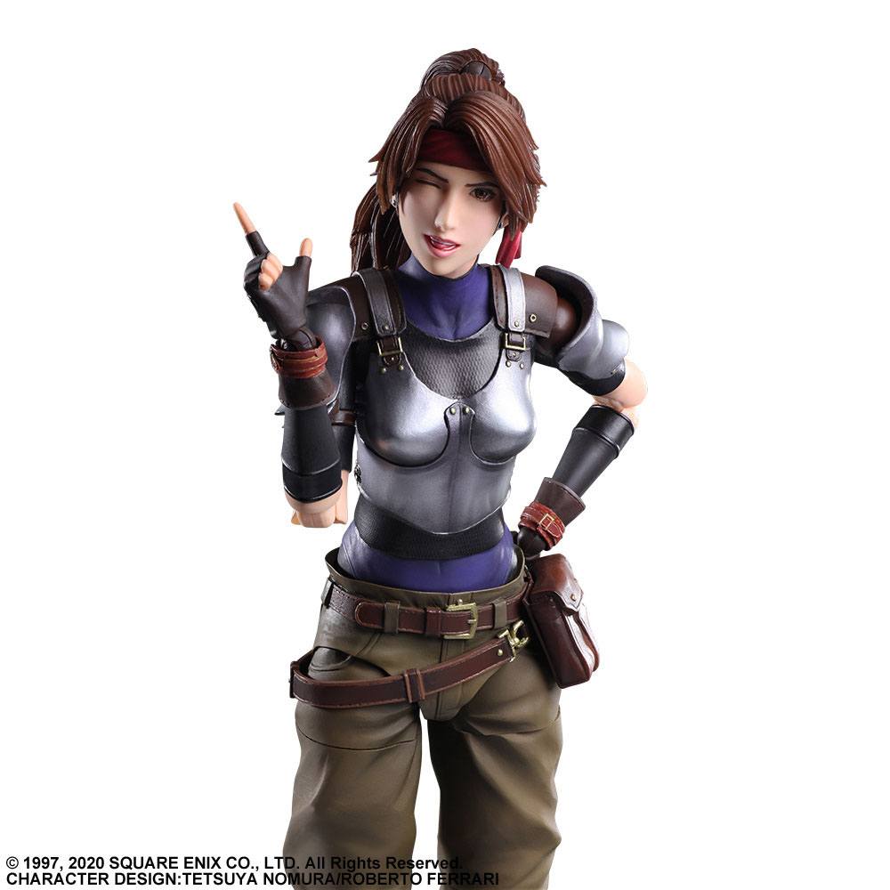 Final Fantasy VII Remake Play Arts Kai Actionfigur Jessie 25 cm