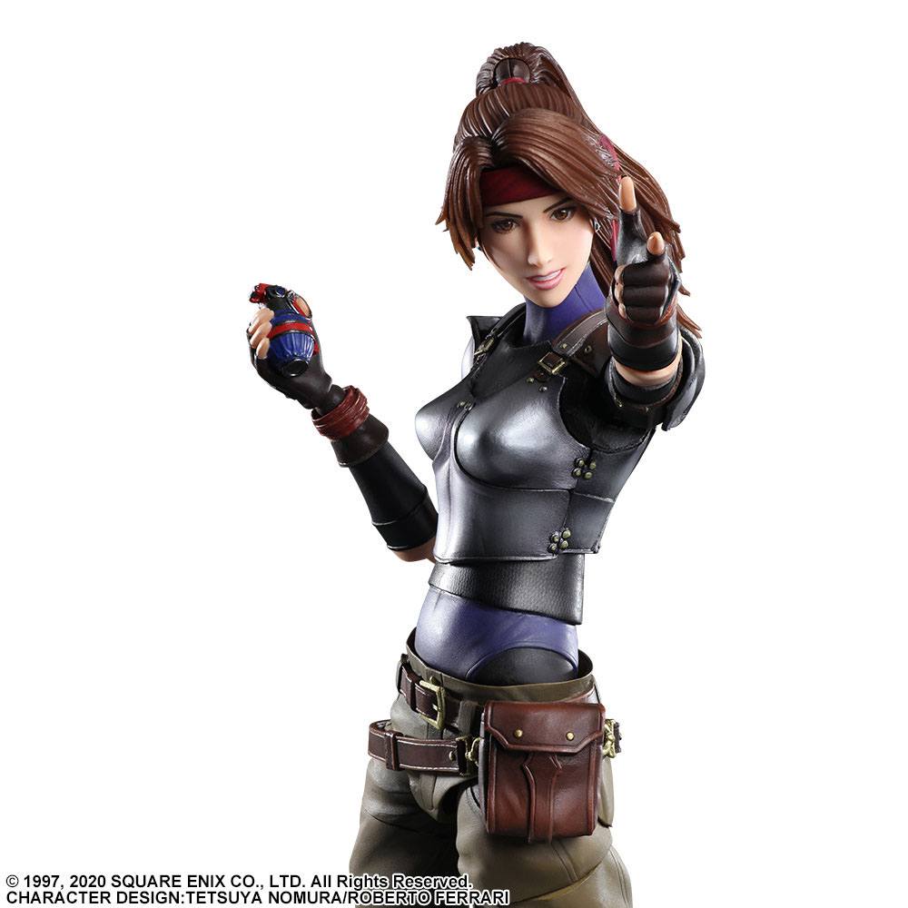 Final Fantasy VII Remake Play Arts Kai Actionfigur Jessie 25 cm