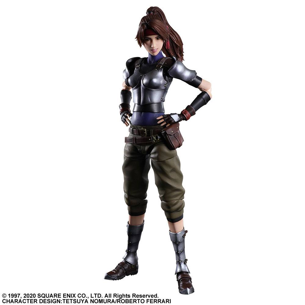 Final Fantasy VII Remake Play Arts Kai Actionfigur Jessie 25 cm