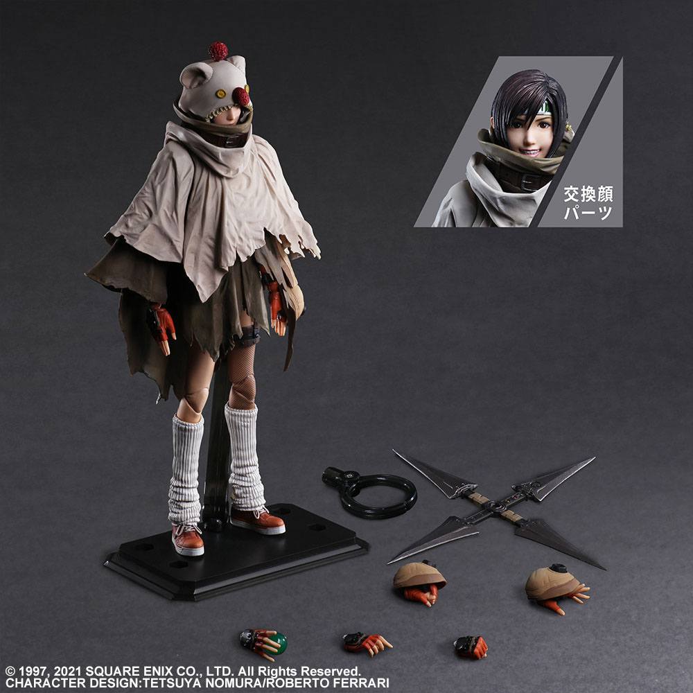 Final Fantasy VII Remake Play Arts Kai Actionfigur Yuffie Kisaragi 26 cm