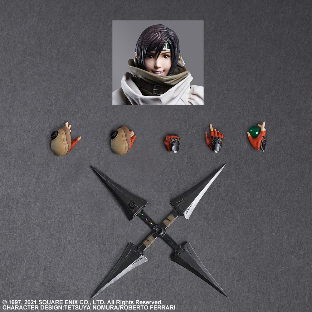 Final Fantasy VII Remake Play Arts Kai Actionfigur Yuffie Kisaragi 26 cm