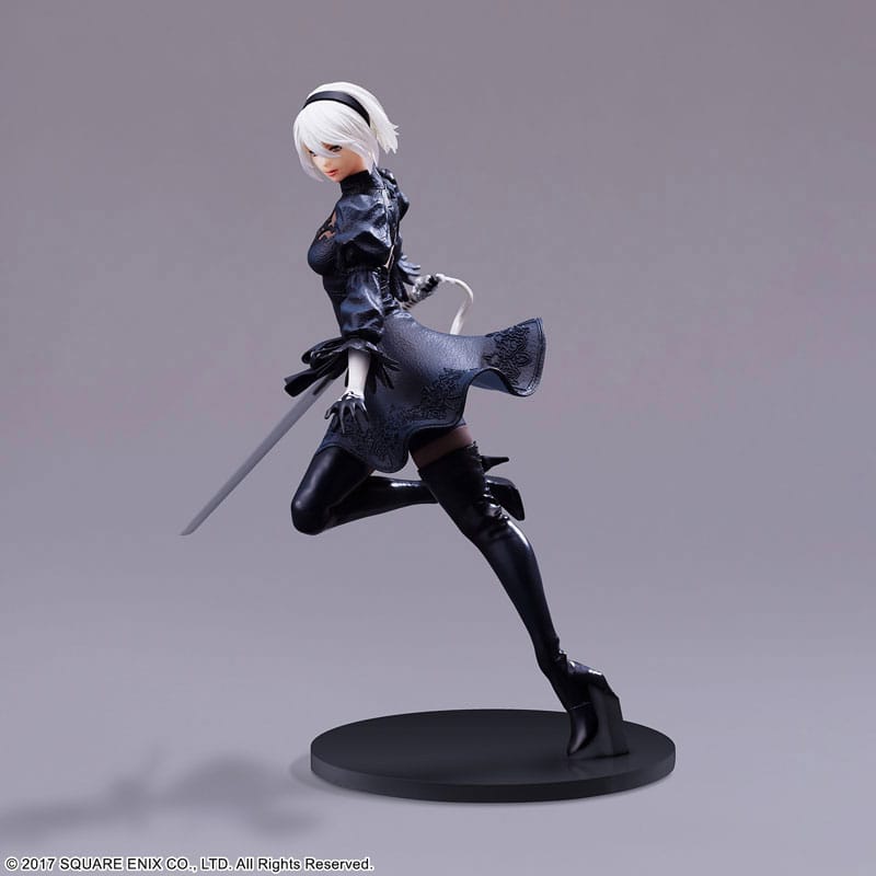 NieR:Automata FORM-ISM PVC Statue YoRHa Android 2B (YoRHa No.2 Type B) No Goggles Ver. 18 cm