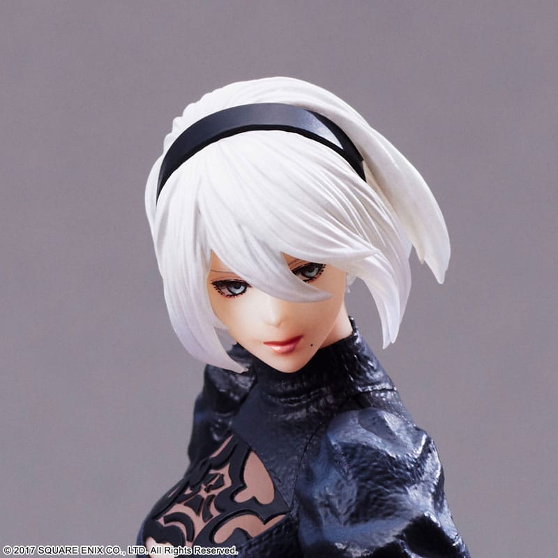 NieR:Automata FORM-ISM PVC Statue YoRHa Android 2B (YoRHa No.2 Type B) No Goggles Ver. 18 cm