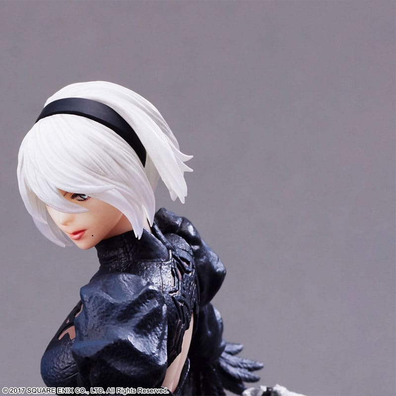 NieR:Automata FORM-ISM PVC Statue YoRHa Android 2B (YoRHa No.2 Type B) No Goggles Ver. 18 cm