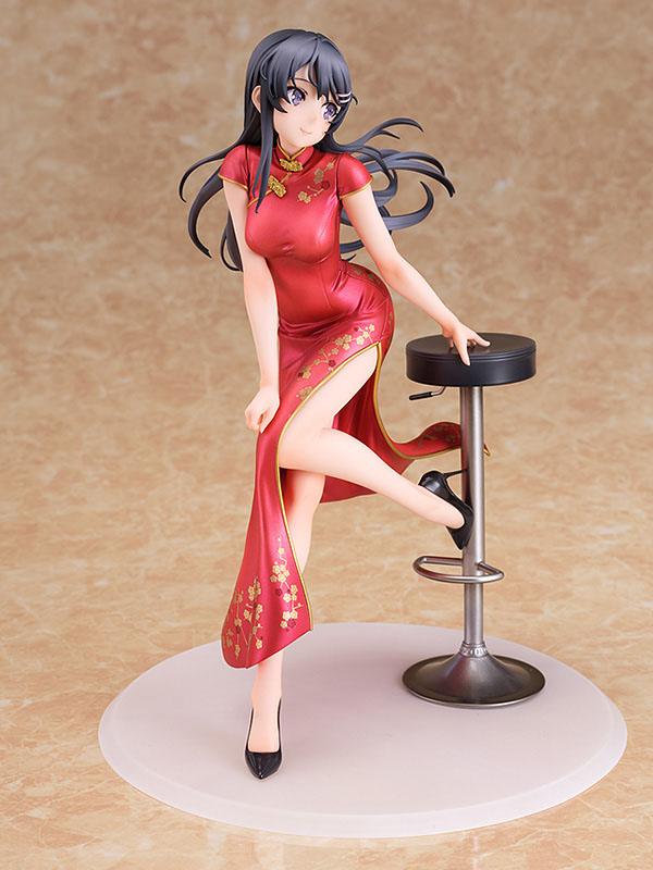 Rascal Does Not Dream of Bunny Girl Senpai Statue 1/7 Mai Sakurajima Chinese Dress Ver. 22 cm