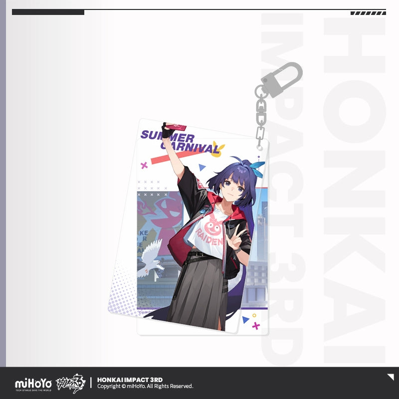 Honkai Impact 3rd Acrylic Quicksand Keychain Summer Carnival Series - Pardo's Shop