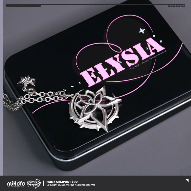 Honkai Impact 3rd Elysia Signet Metal Necklace