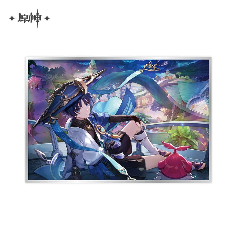 Genshin Impact Theme Series Acrylic Colored Paper - Pardo's Shop